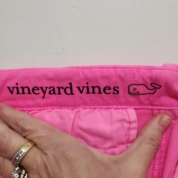 NWT Vineyard Vines Girls Pink Shorts Size 14 (Youth Girls) - Picture 6 of 9